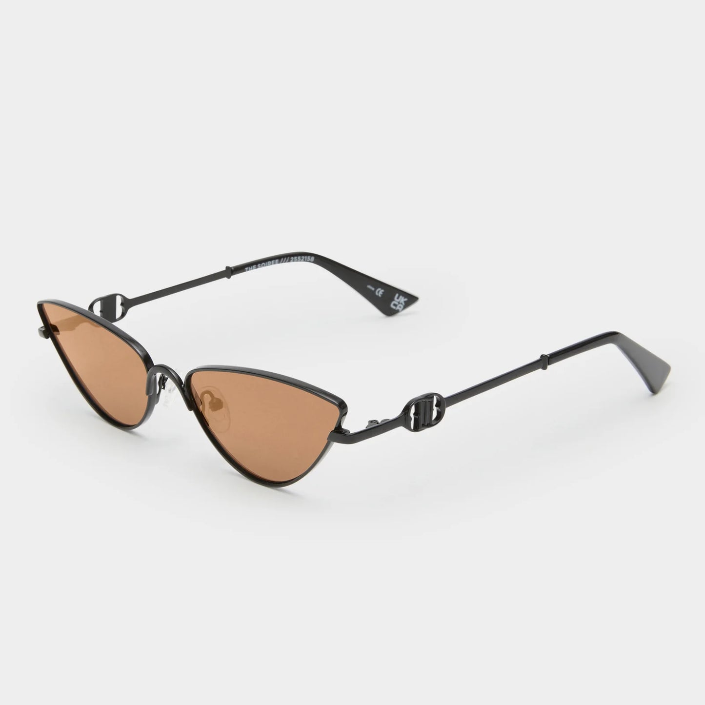 Le Specs The Soiree Sunglasses in Satin Black