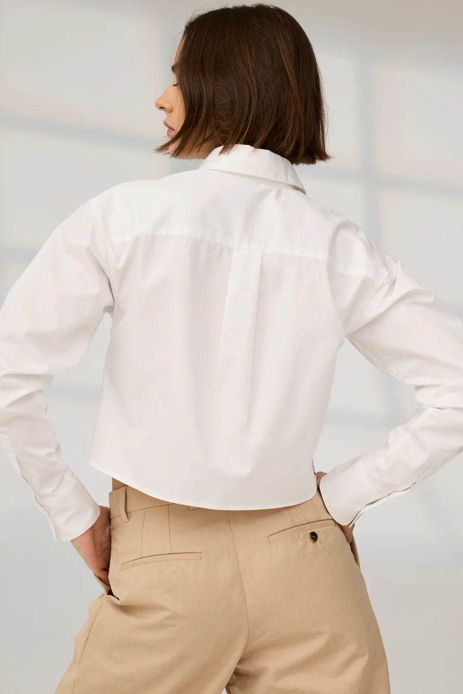 Sold Out NYC The Cropped Everything Shirt in White