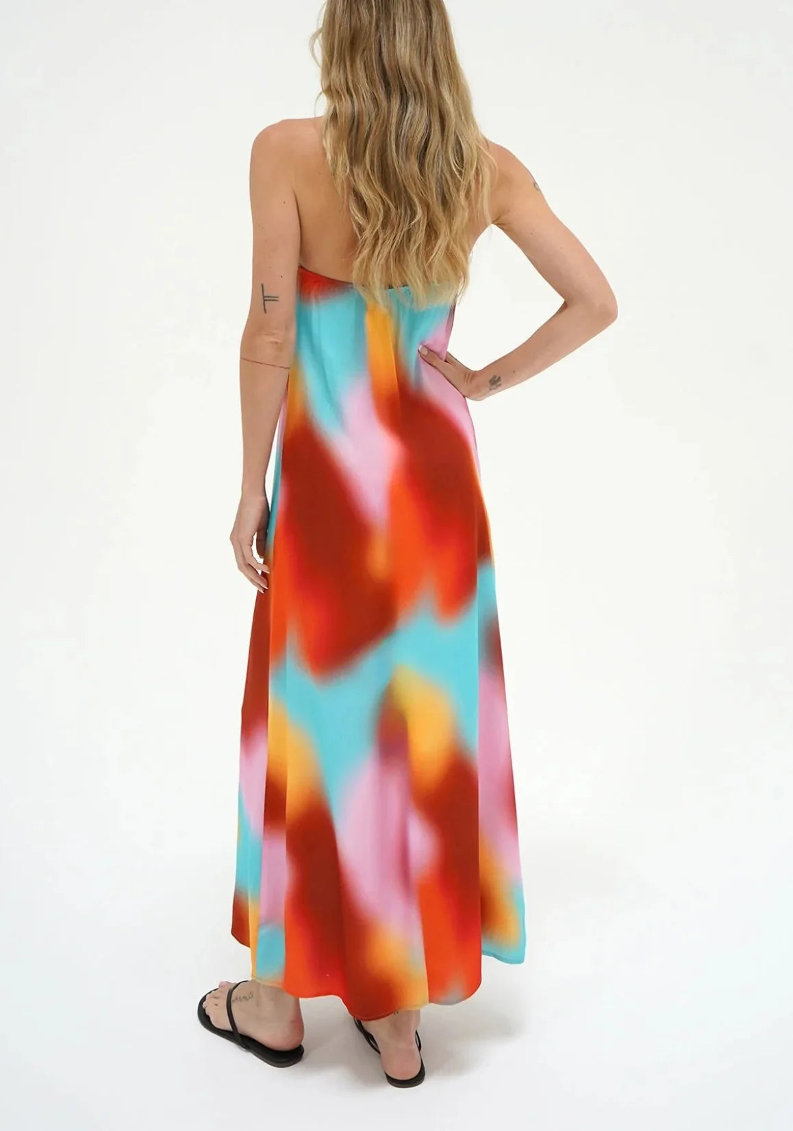LNA Ekana Dress in Mirage Print