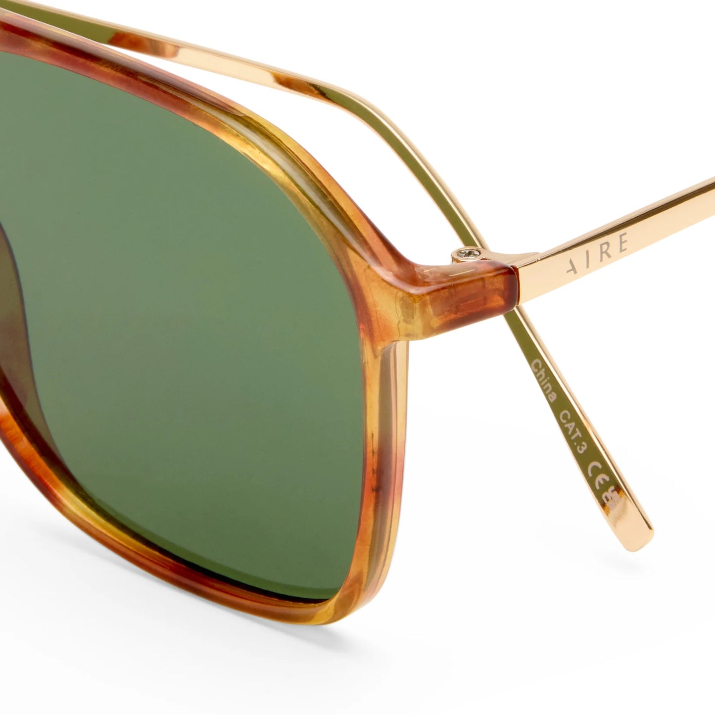 Aire Cusp Sunglasses in Vintage Tort