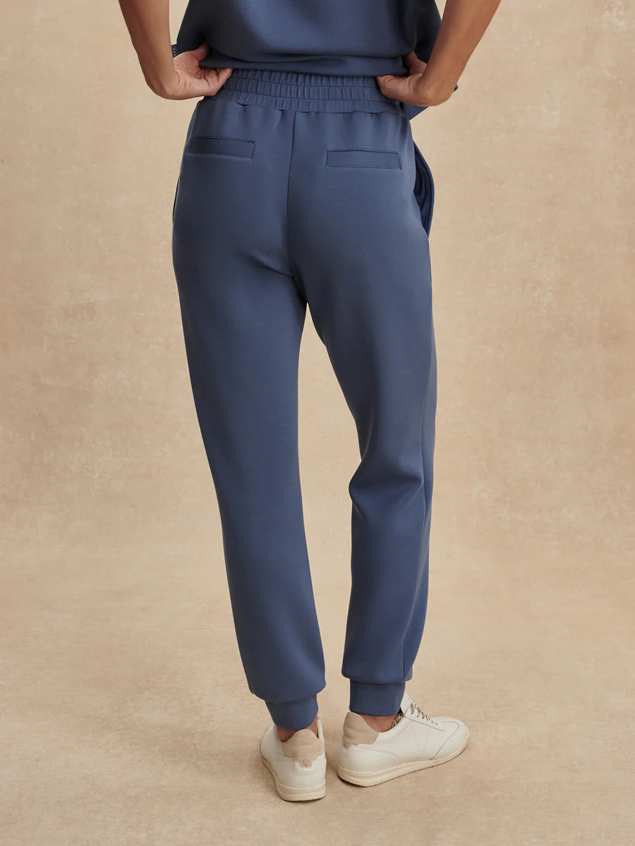Varley The Slim Cuff 27.5'' Pant in Bijou Blue