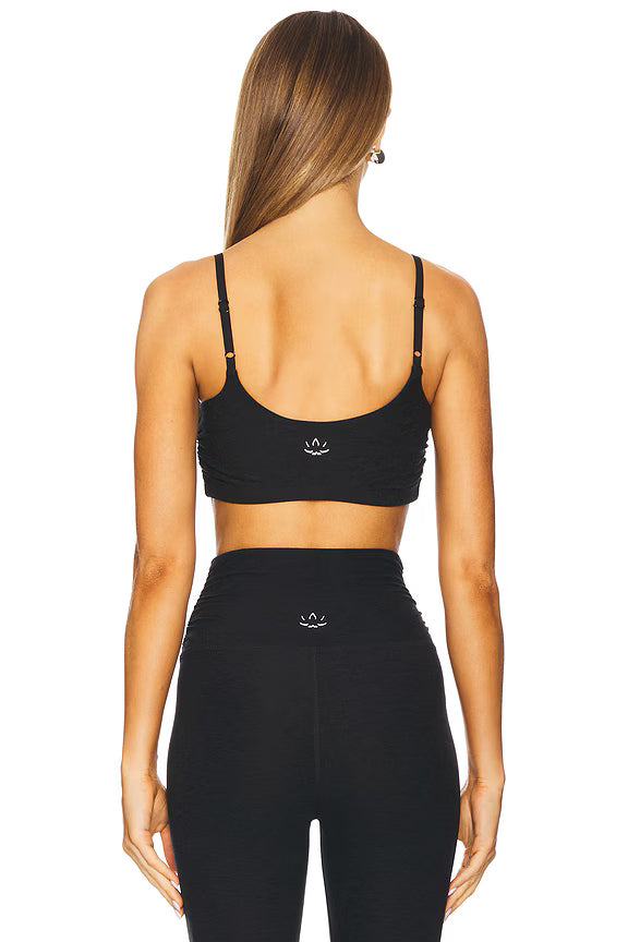 Beyond Yoga Spacedye Raise The Barre Shirred Bra
