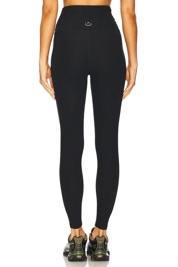 Beyond Yoga Spacedye Raise the Barre Shirred Leggings