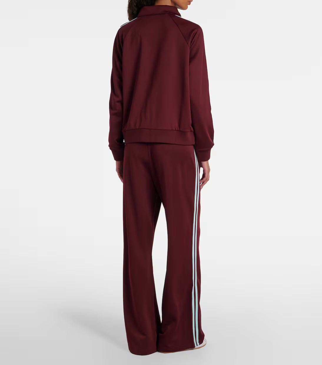 The Upside Vitesse Pari Track Jacket in Burgundy