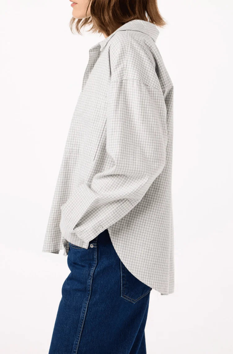 AMO Maryanne Shirt in Silver Fox