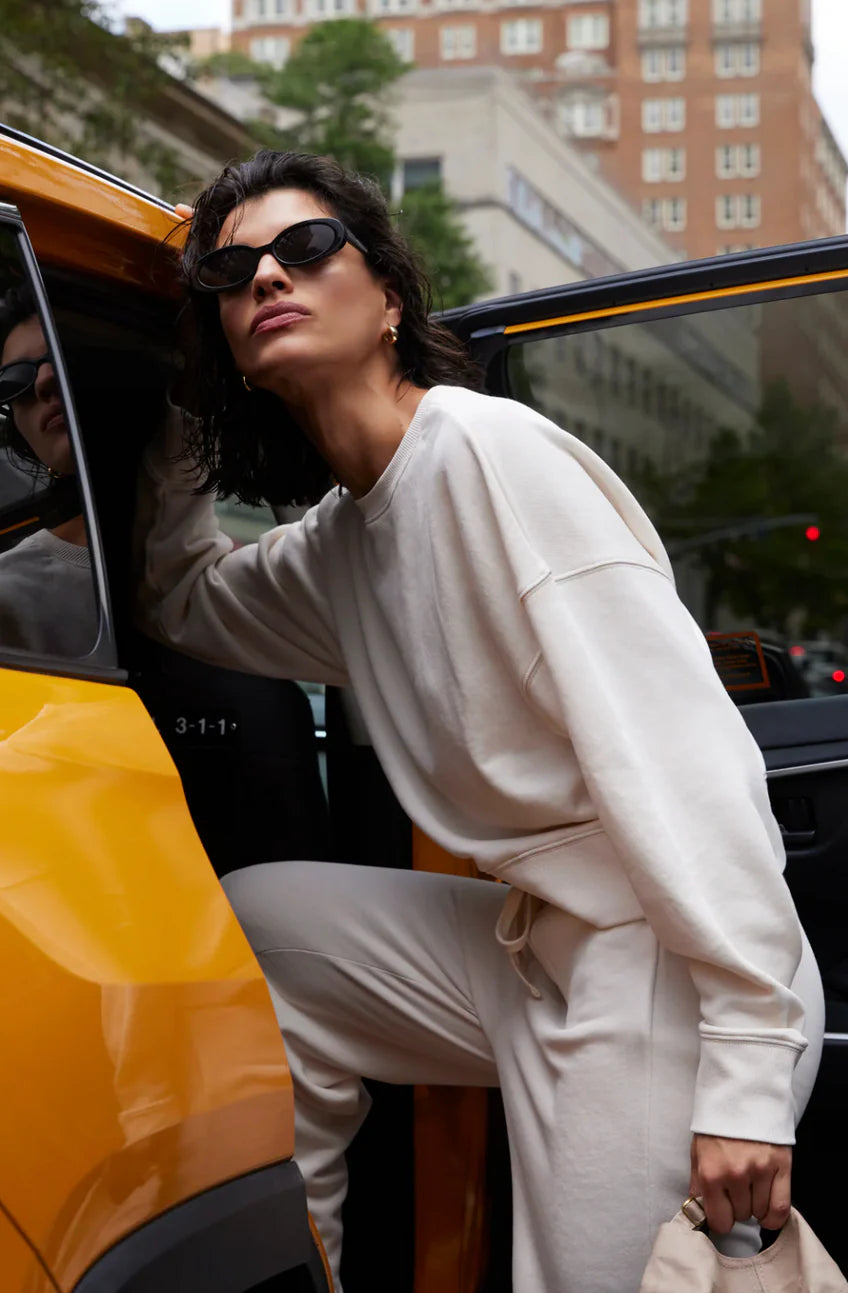 Sold Out NYC The Everyday Sweatshirt in Cream