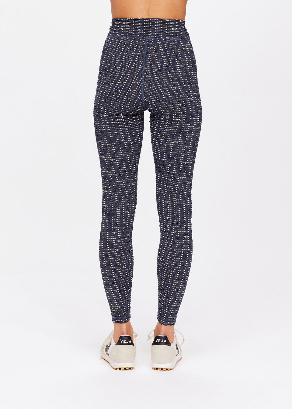 The Upside Caleta 25in Midi Pant in Midnight