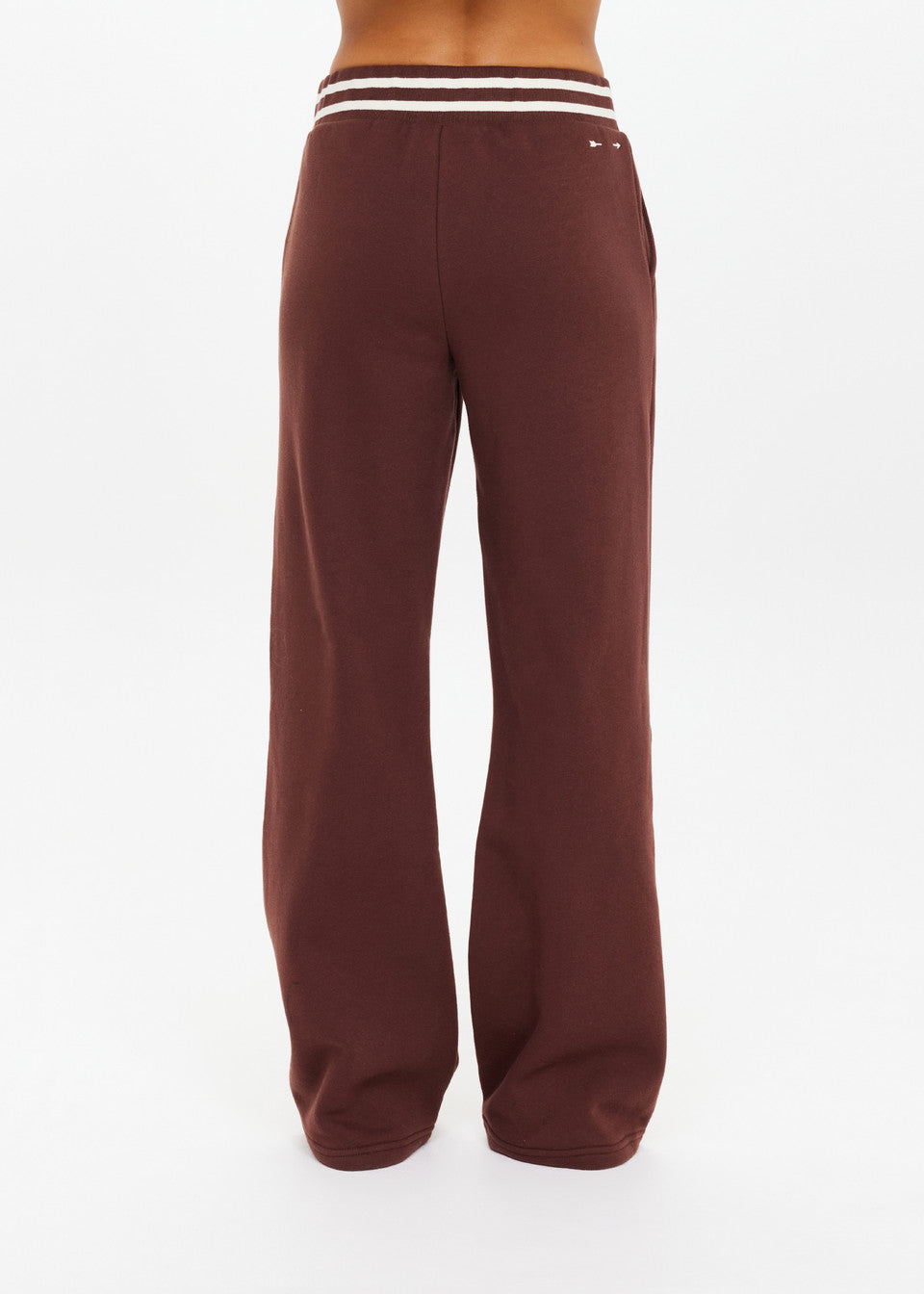 The Upside Toluca Willow Wide Leg Pant in Cocoa