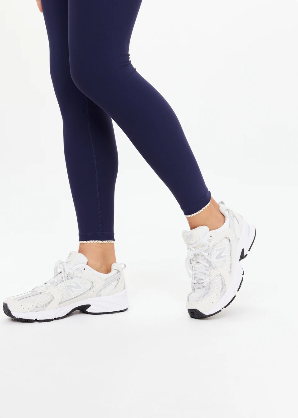 The Upside Maison 25in Midi Pant in Navy