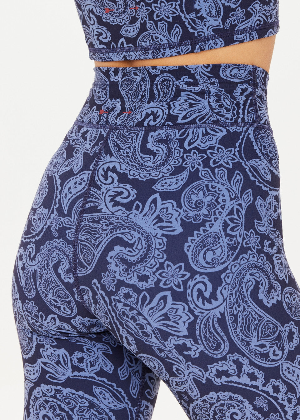The Upside Nouveaux 25in Midi Pant in Paisley