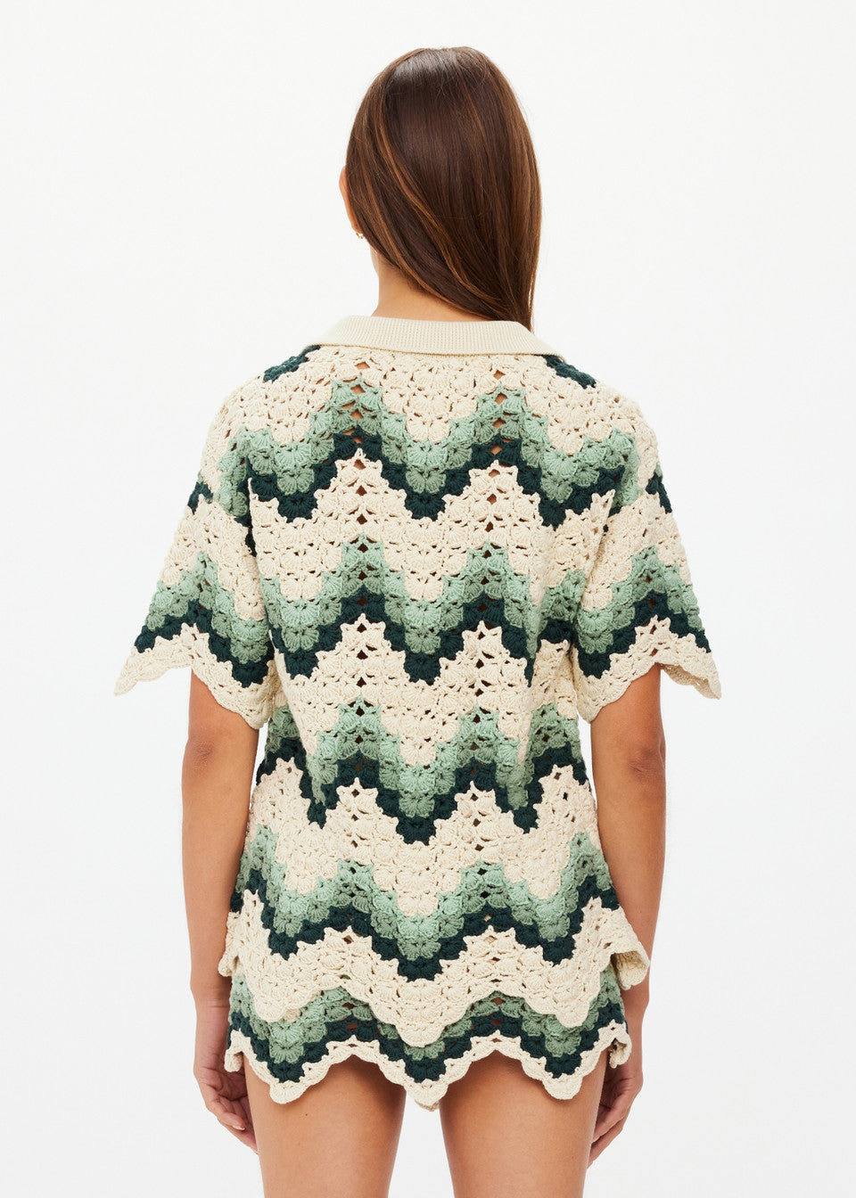 The Upside Tidal Sagra Crochet Shirt