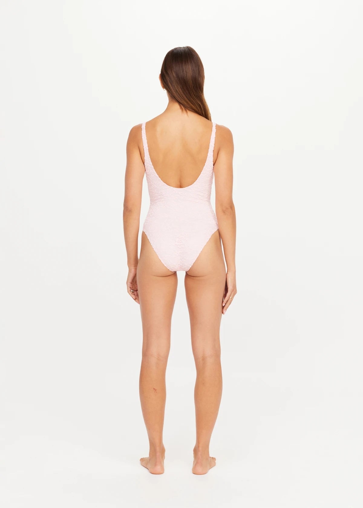 The Upside Pointe Lace Scoop Bodysuit