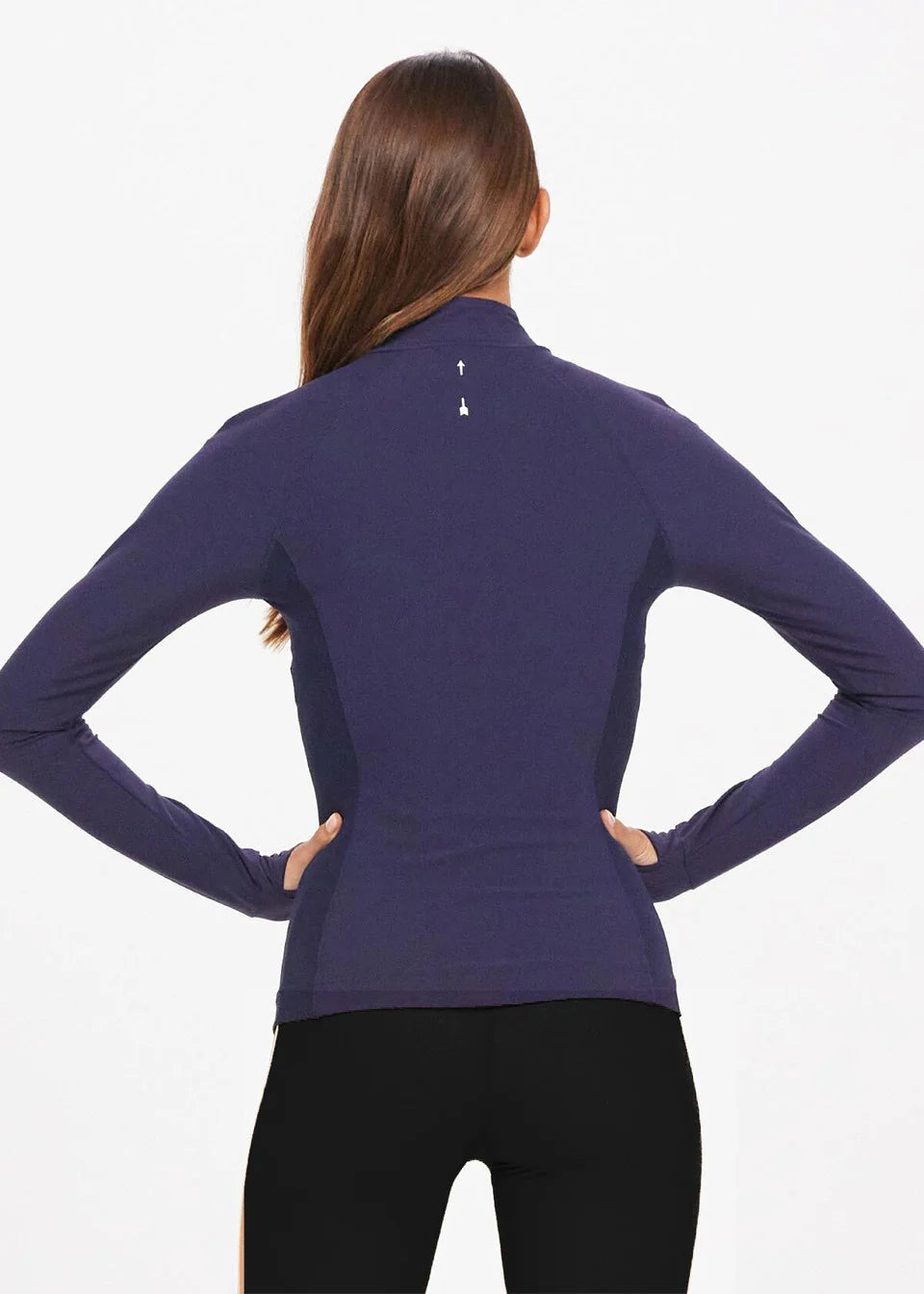 The Upside Tasha Zip Through Jacket in Navy