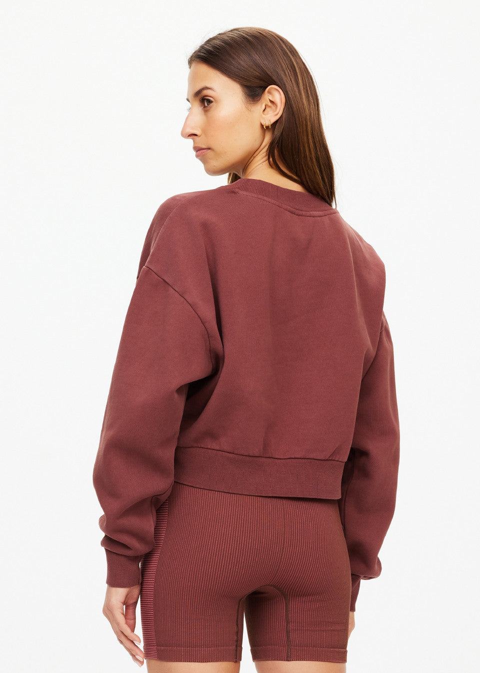 The Upside Jetset Dominique Sweatshirt in Plumberry