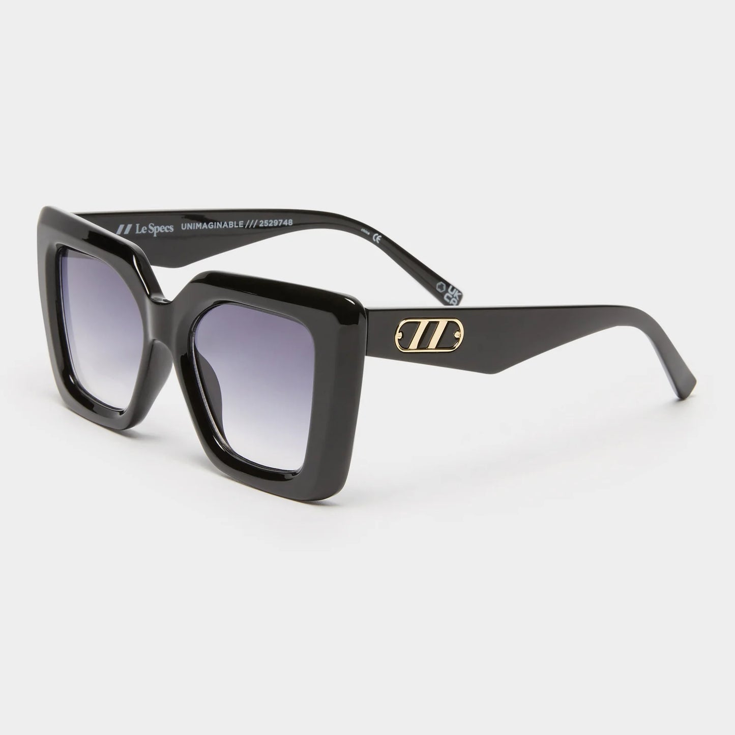 Le Specs Unimaginable Sunglasses in Black