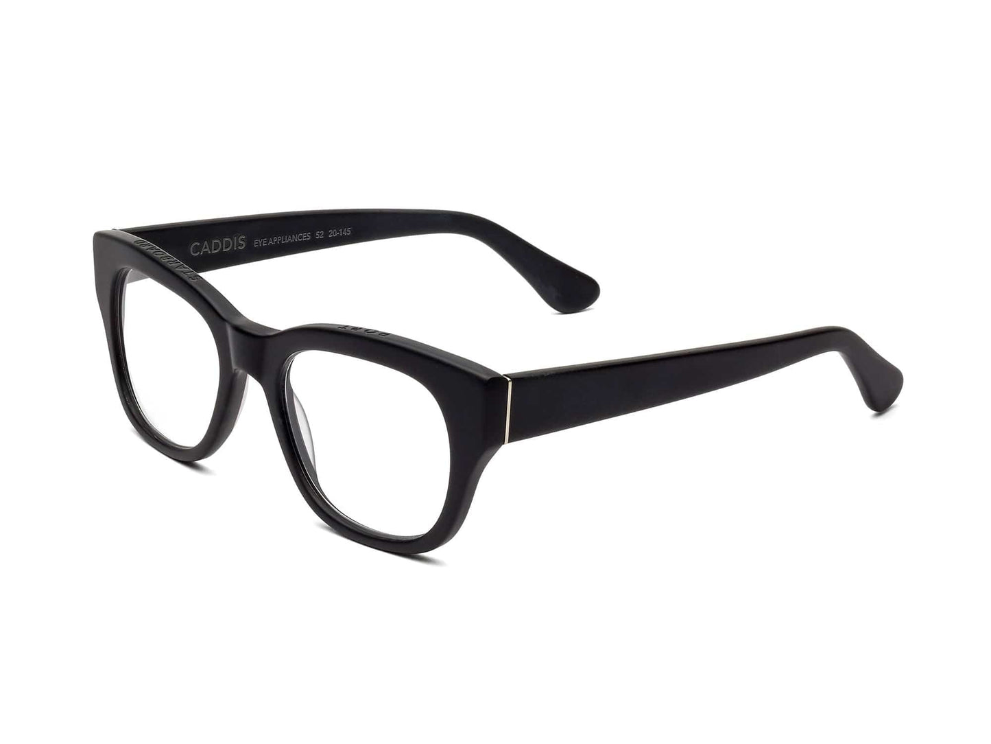 Caddis Miklos Reading Glasses in Matte Black