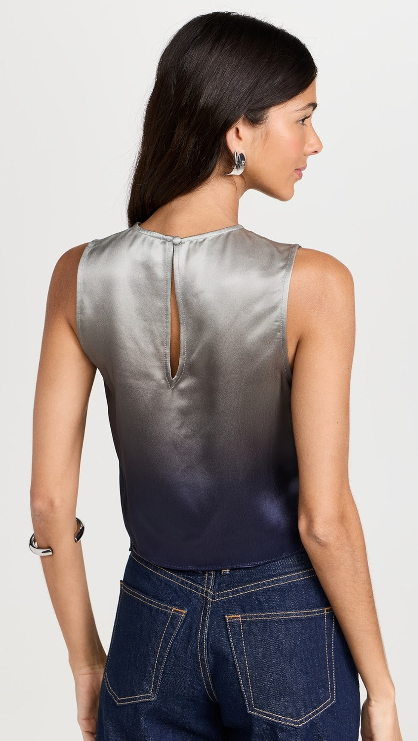 CAMI NYC Romilly Top in Caspian Ombre