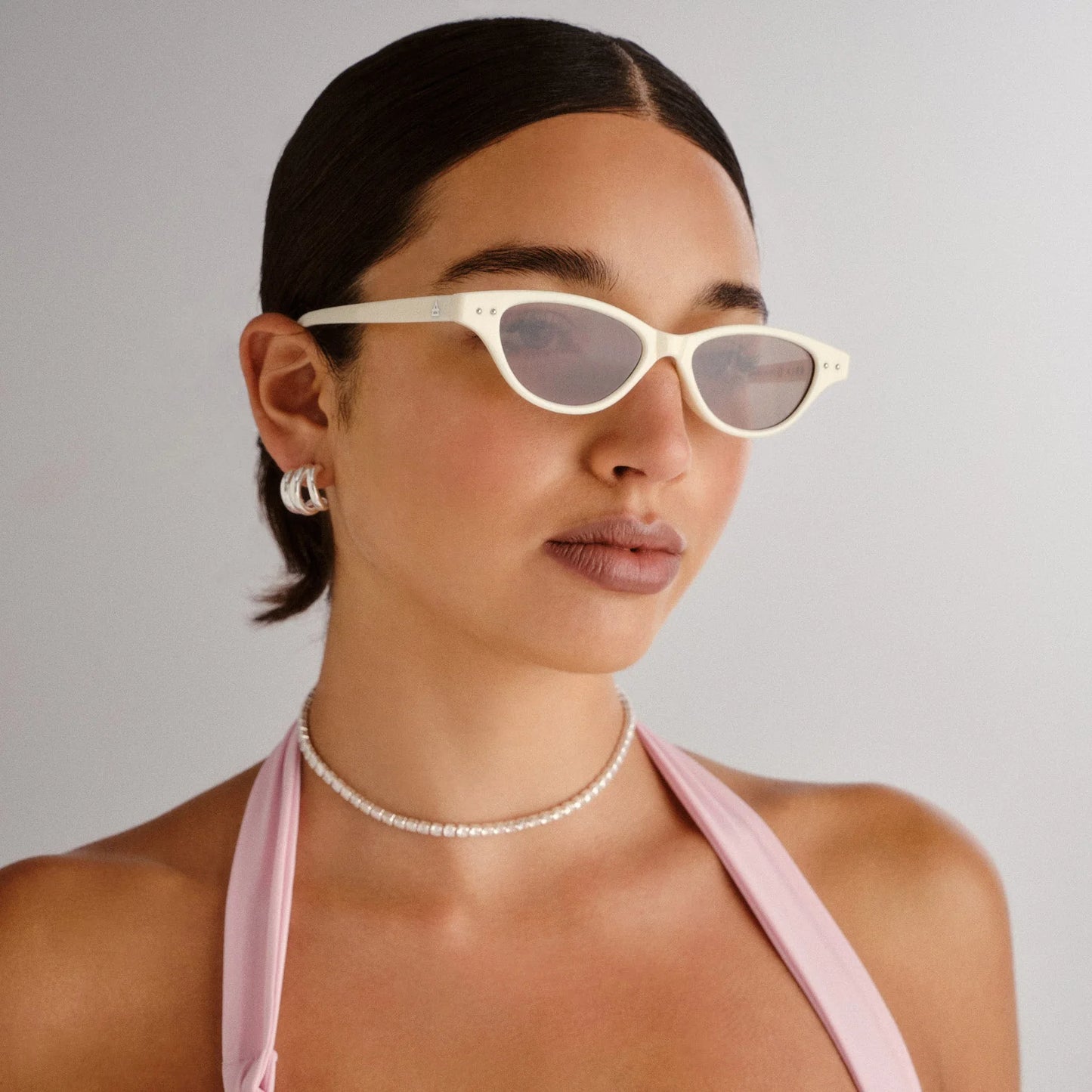 AIRE Cybeles Sunglasses in Ivory