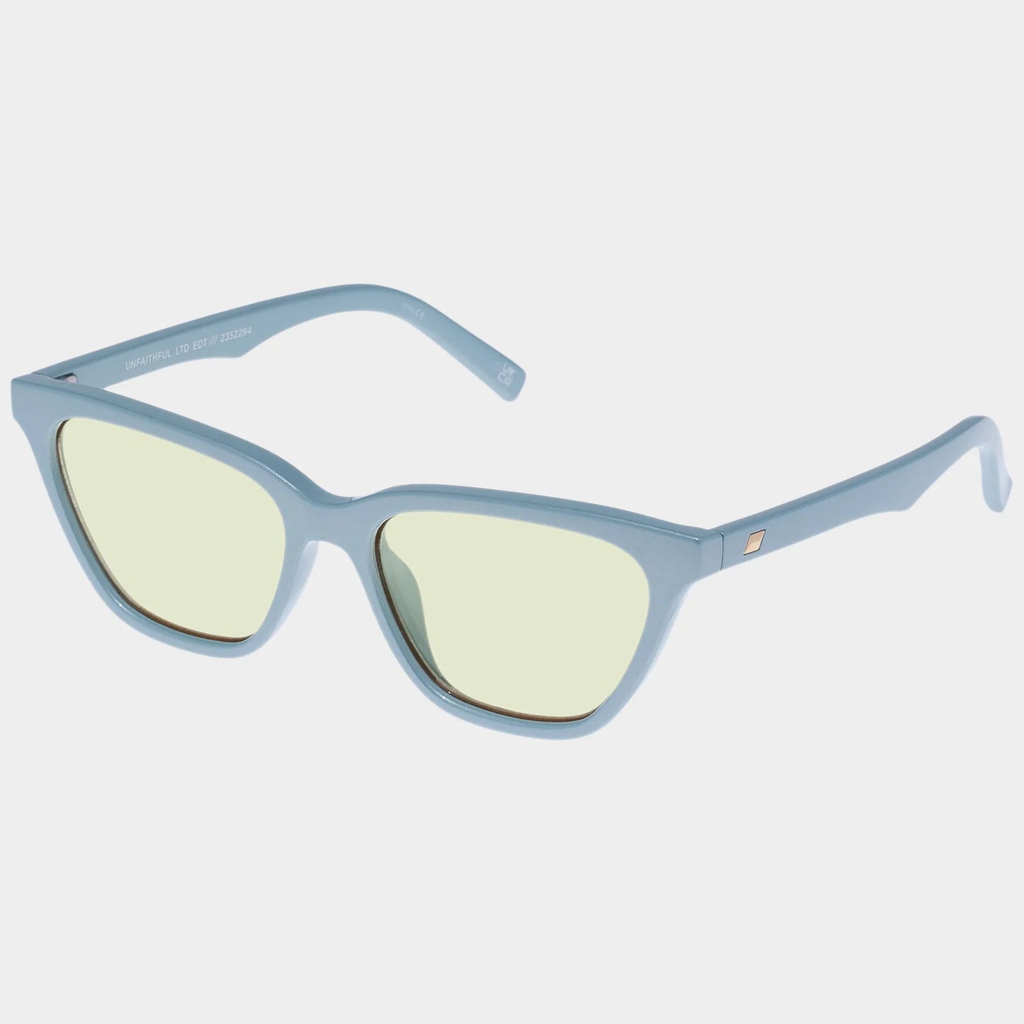 Le Specs Unfaithful Sunglasses in Metallic Powder