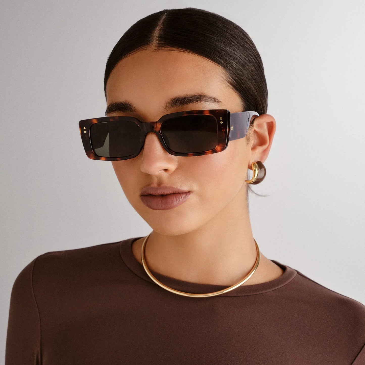 AIRE Orion Sunglasses in Dark Tort