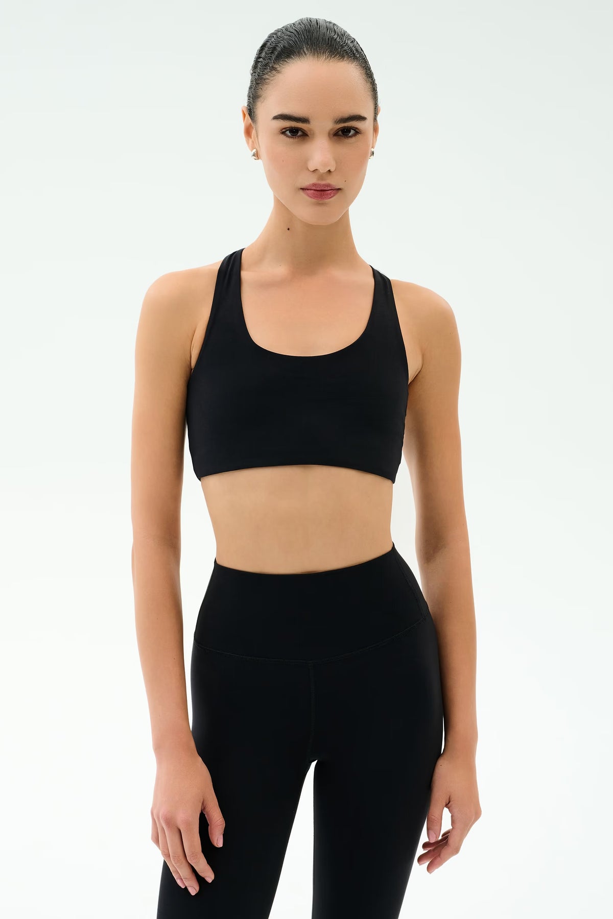 Splits59 Sara Airweight Bra in Black