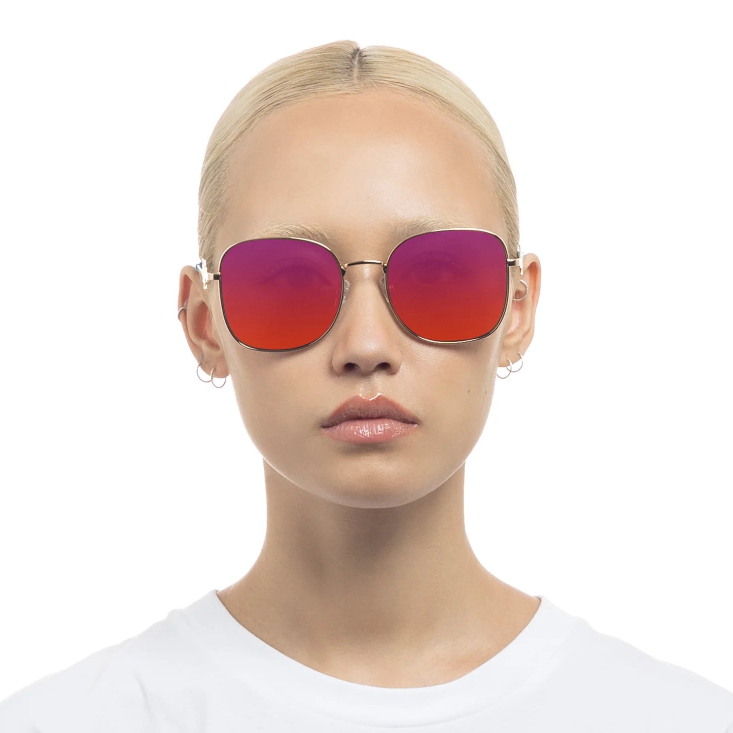 Le Specs Metamorphosis Sunglasses in Bright Gold