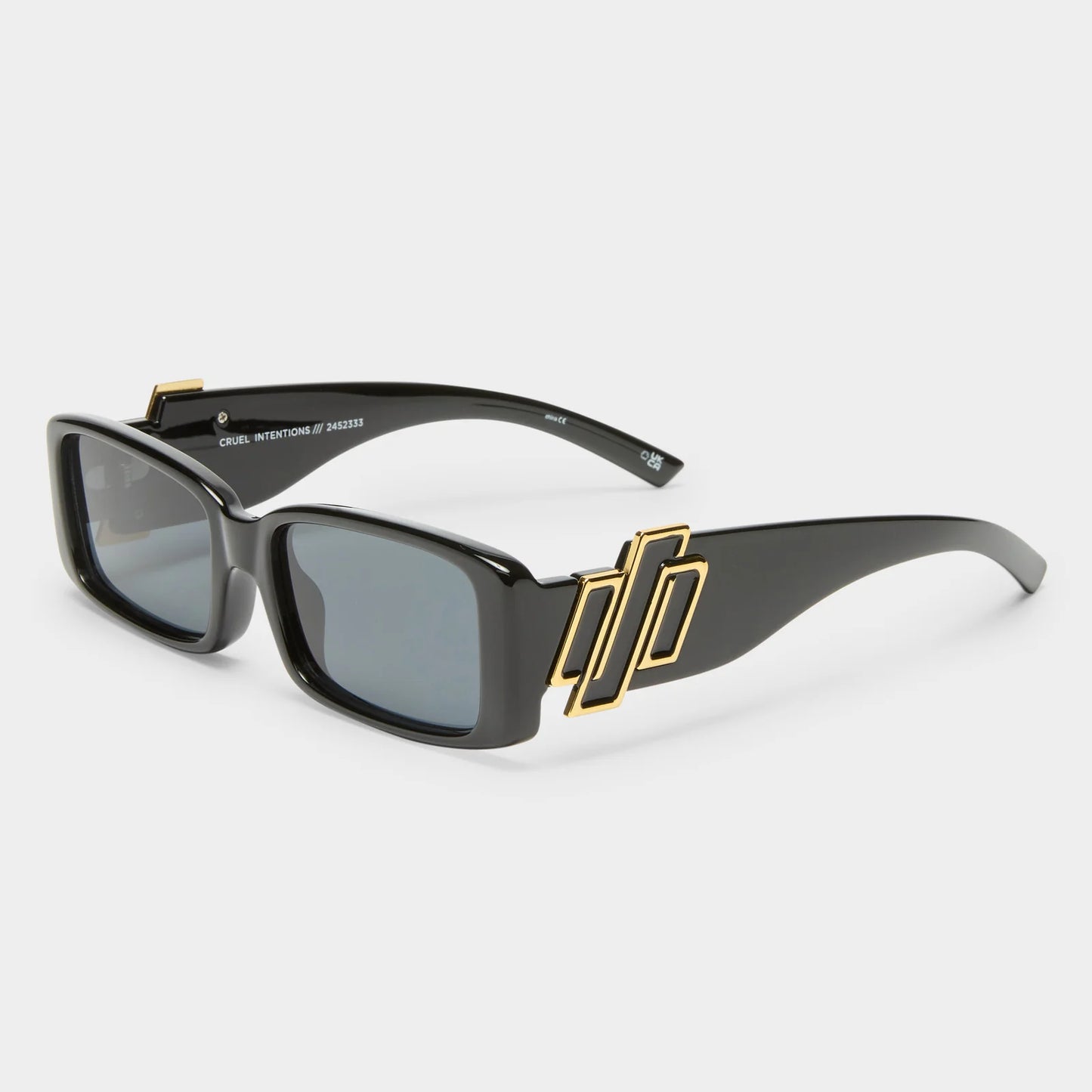 Le Specs Cruel Intentions Sunglasses in Black
