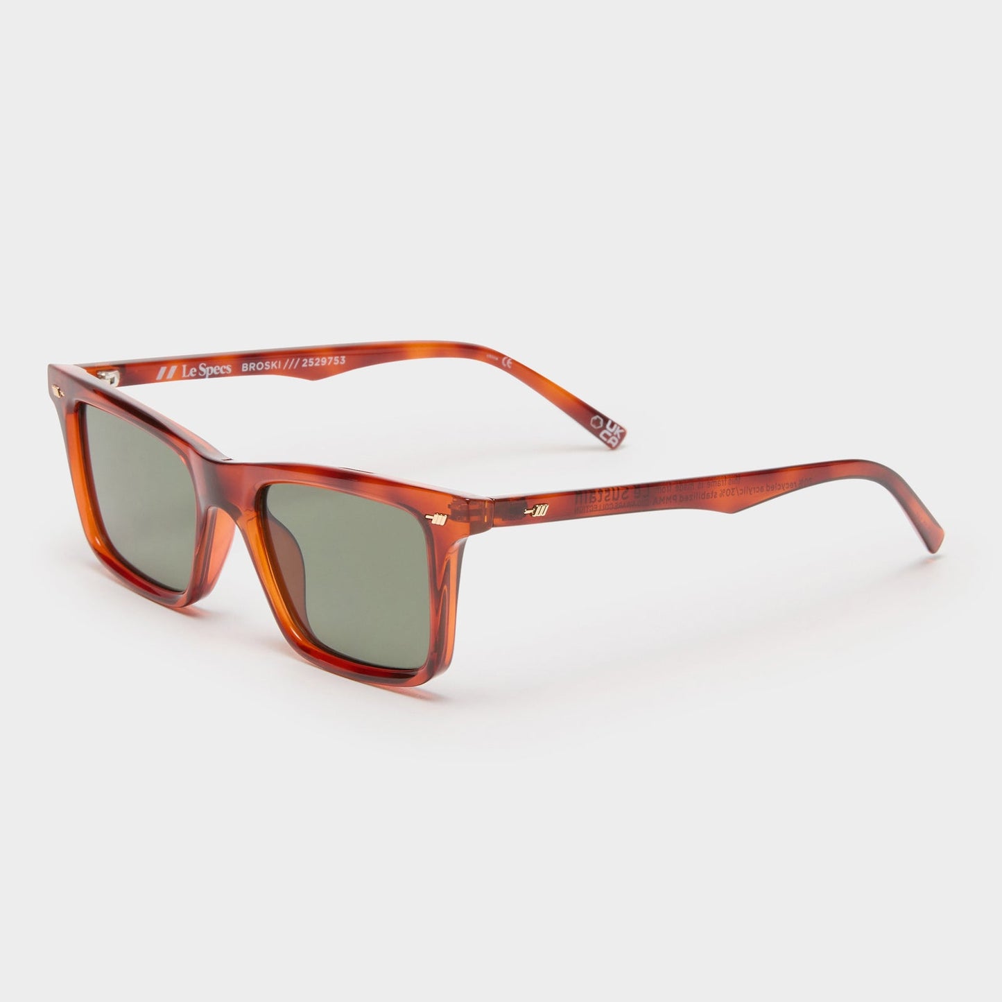 Le Specs Broski Sunglasses in Toffee Tort