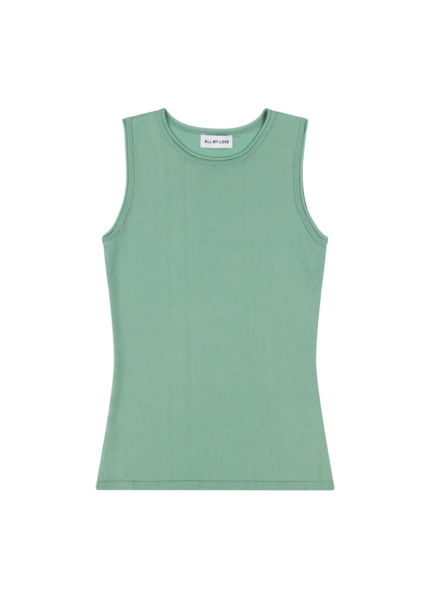 All My Love Maddie Top in Seafoam Green