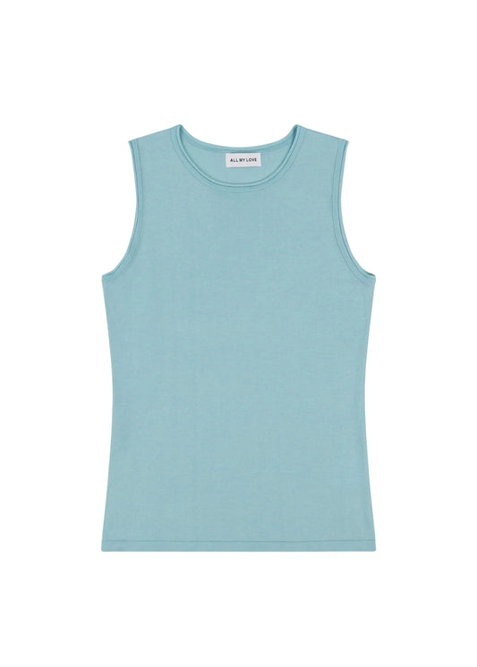 All My Love Maddie Top in Sky Blue
