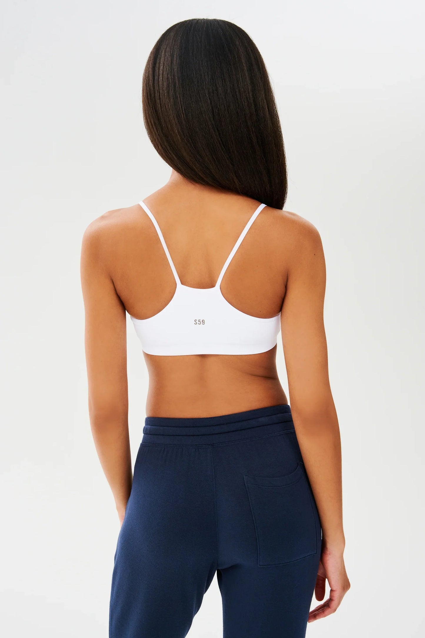 Splits59 Loren Seamless Bra in White