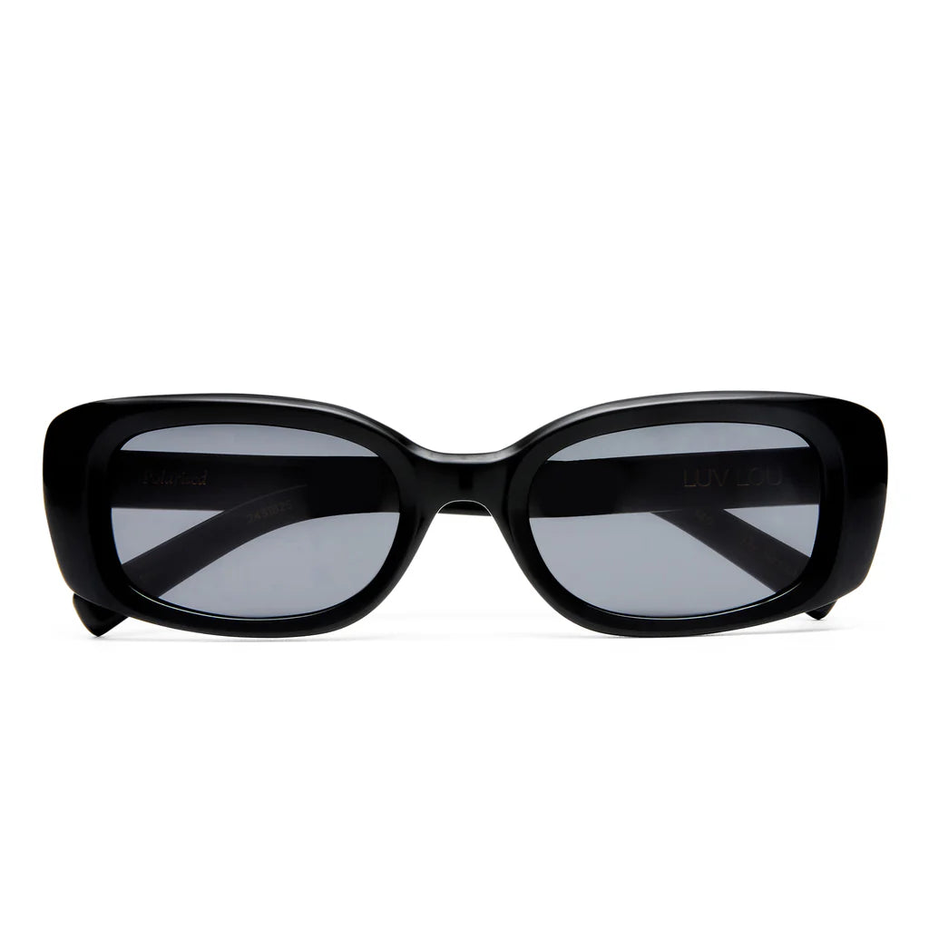 Luv Lou The Sienna Sunglasses in Black