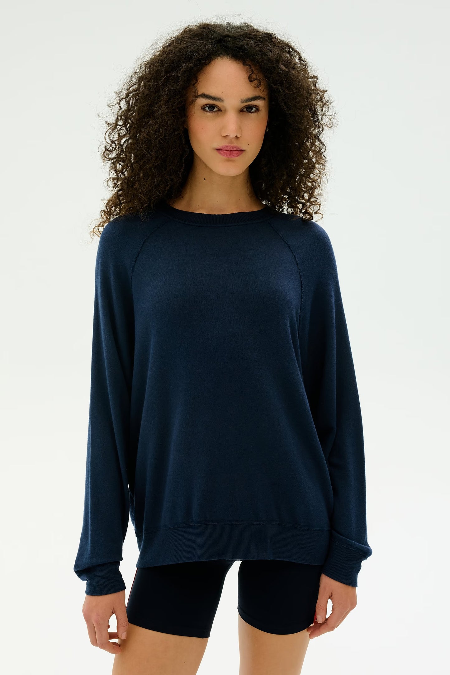 Splits59 Andie Fleece Sweatshirt in Indigo