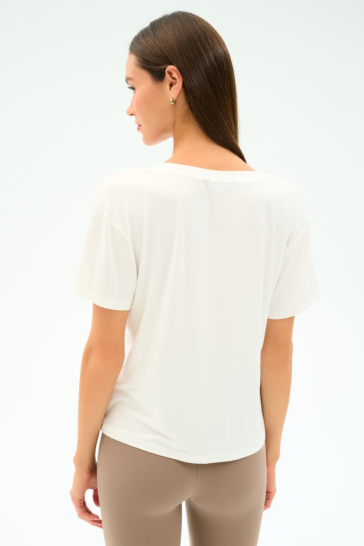 Splits59 Georgia Jersey V-Neck in White