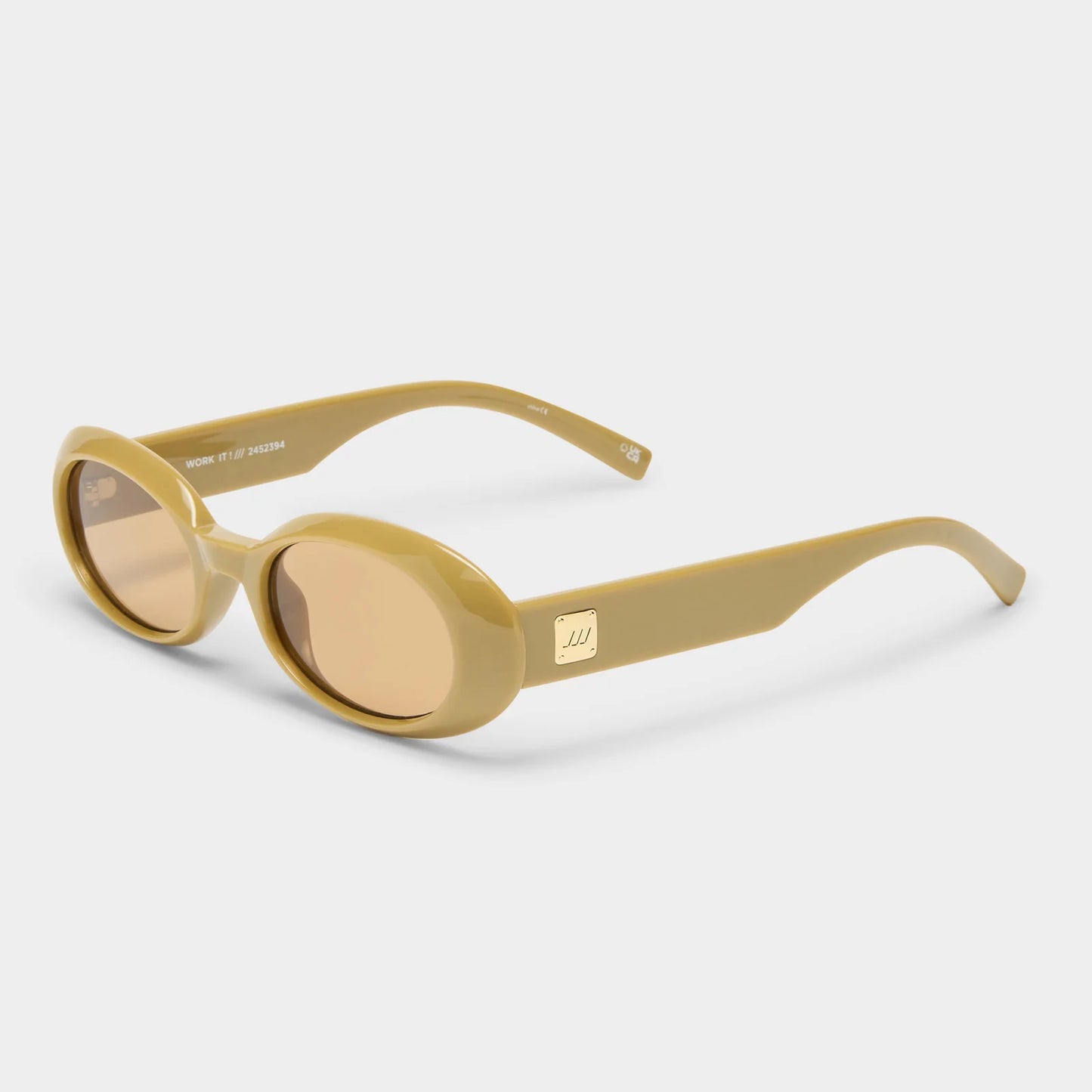 Le Specs Work It! Sunglasses in Biscotti