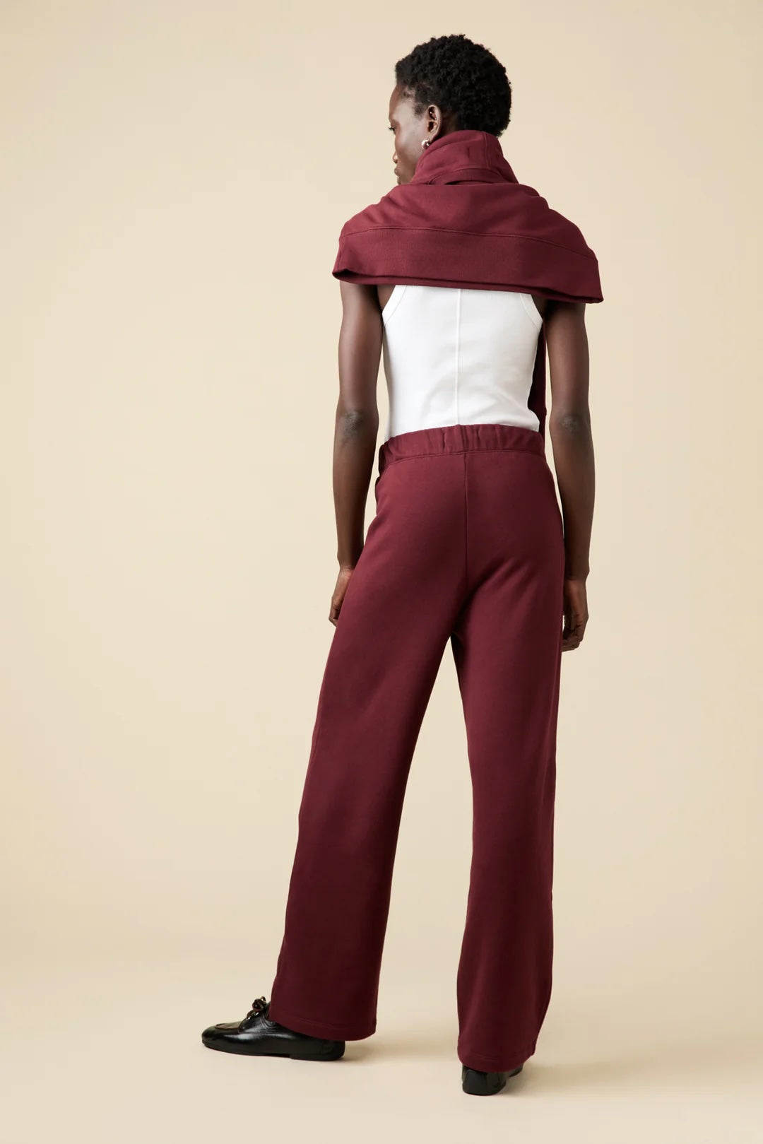Sold Out NYC The Everyday Sweatpant in Wine
