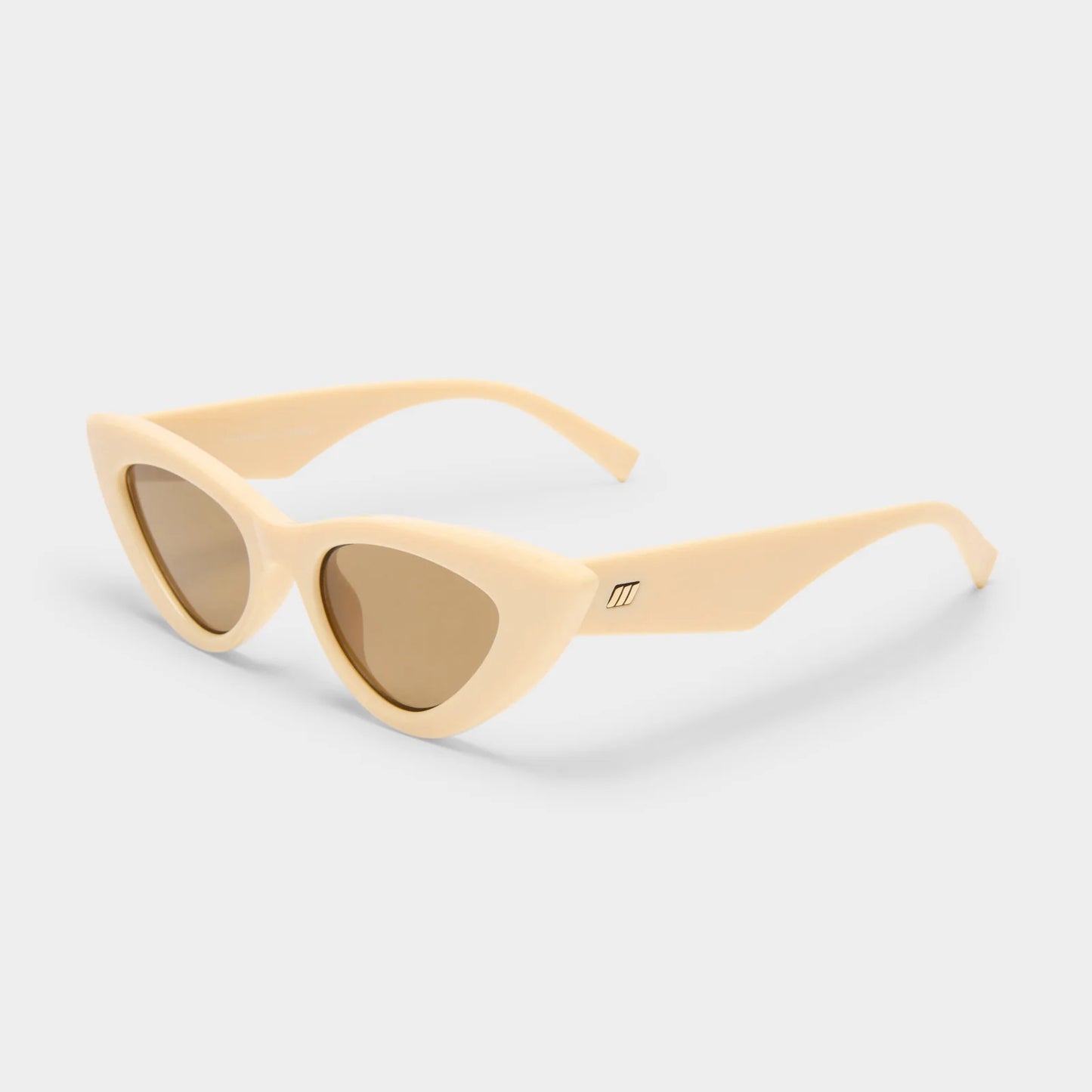 Le Specs Hypnosis Sunglasses in Ivory