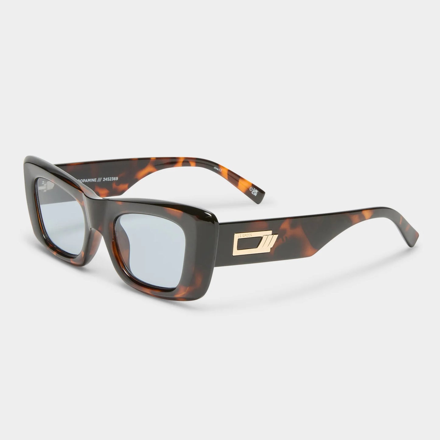Le Specs Dopamine Sunglasses in Tort