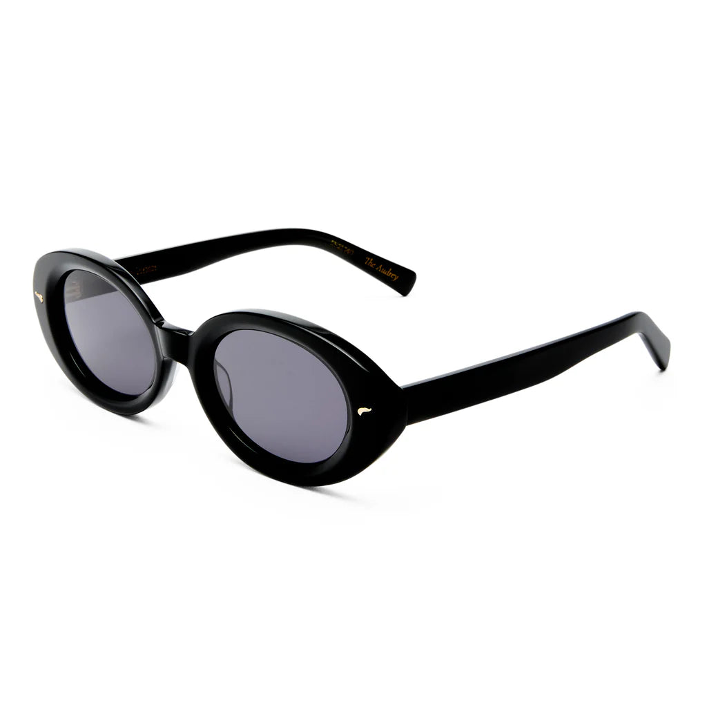 Luv Lou The Audrey Sunglasses in Black