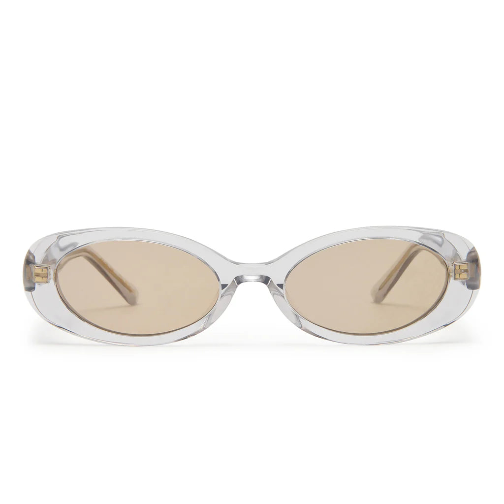 Luv Lou The Morgan Sunglasses in Crystal Mauve