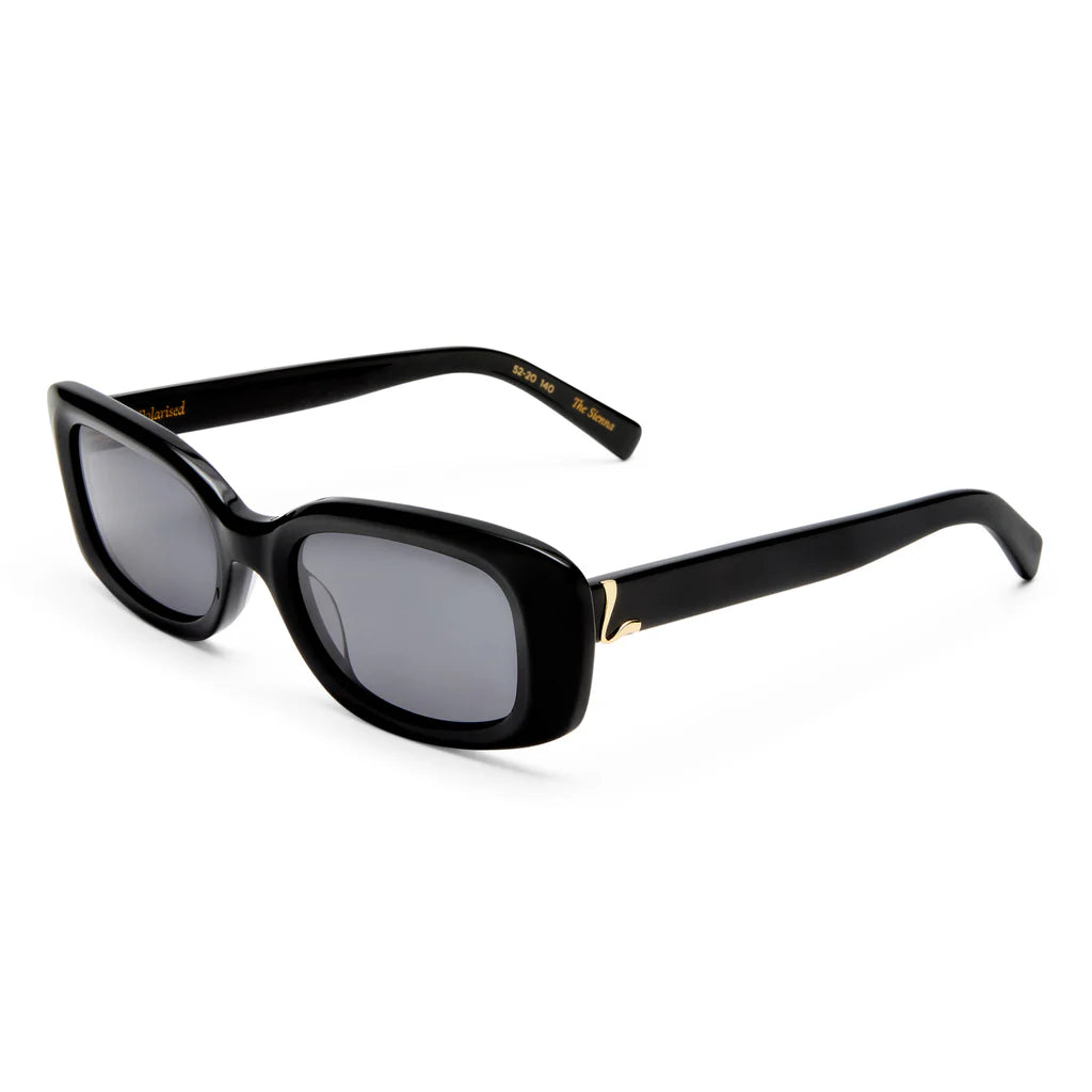 Luv Lou The Sienna Sunglasses in Black