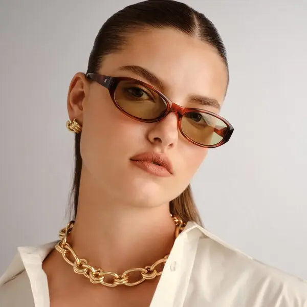 Le Specs Dont Cha Sunglasses in Toffee Tort