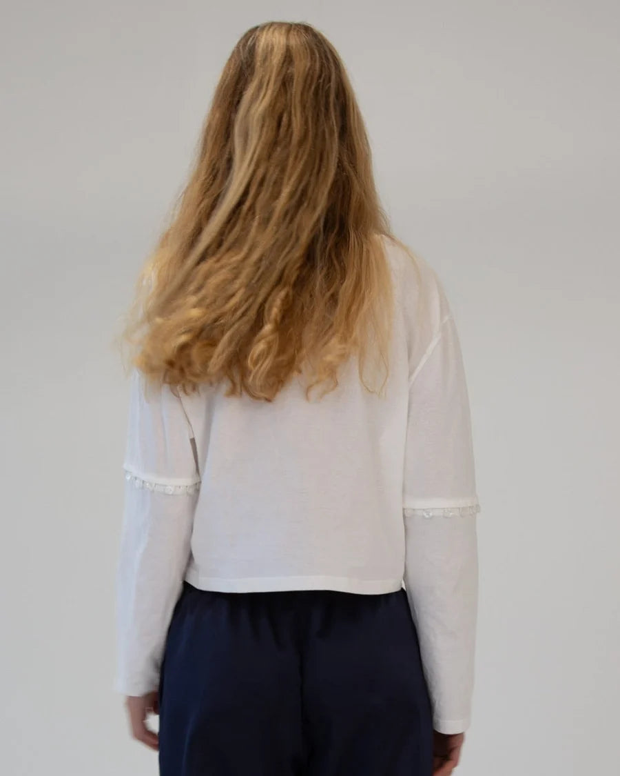 STOW Apparel Lana Tee in White