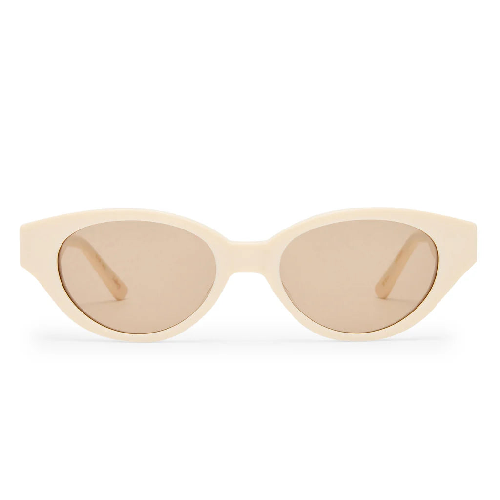 Luv Lou The Lakey Sunglasses in Bone