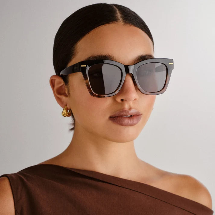 Aire Interglactic Sunglasses in Black Tort Splice