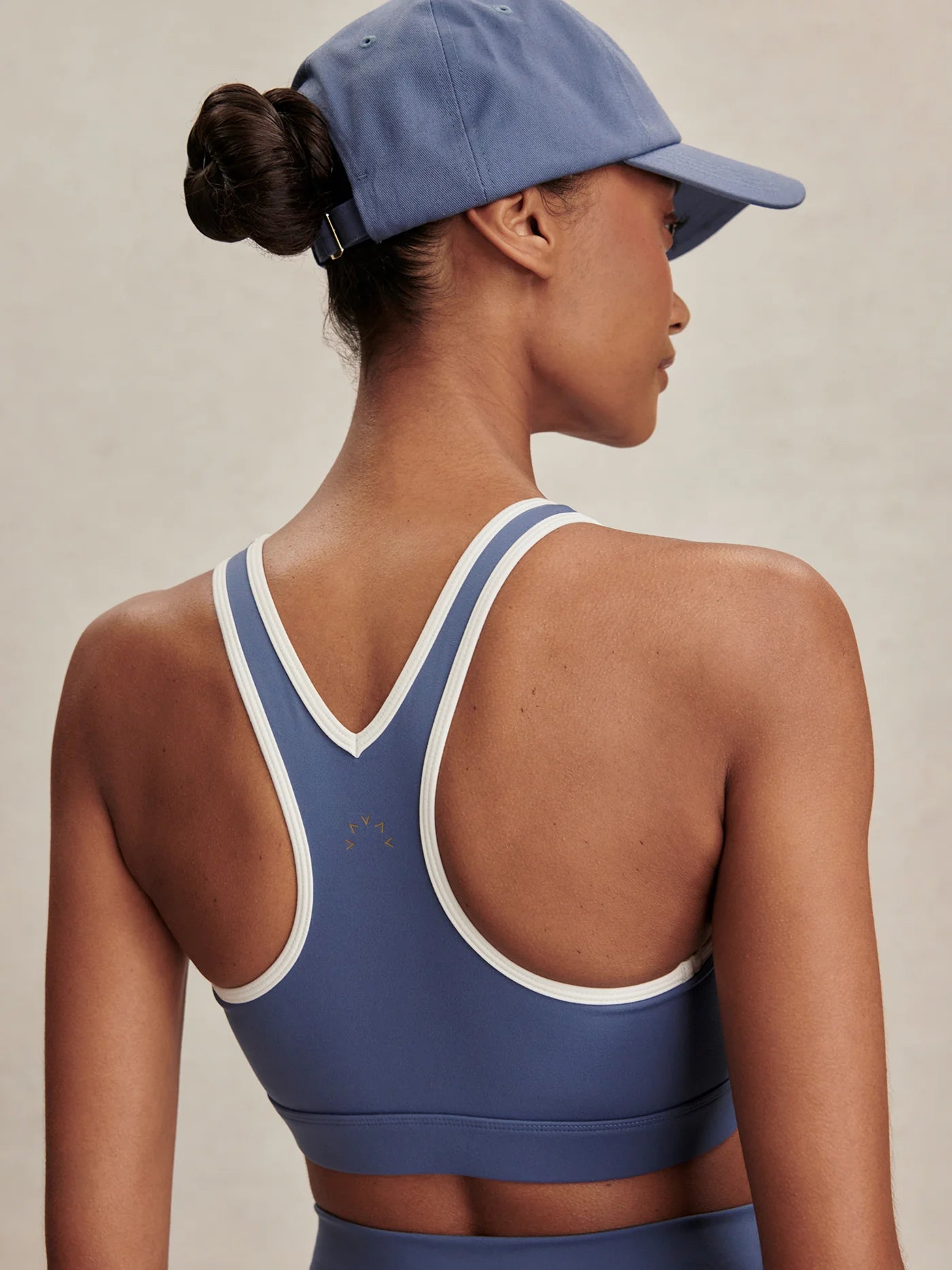 Varley Freesoft Selma Bra in Bijou Blue