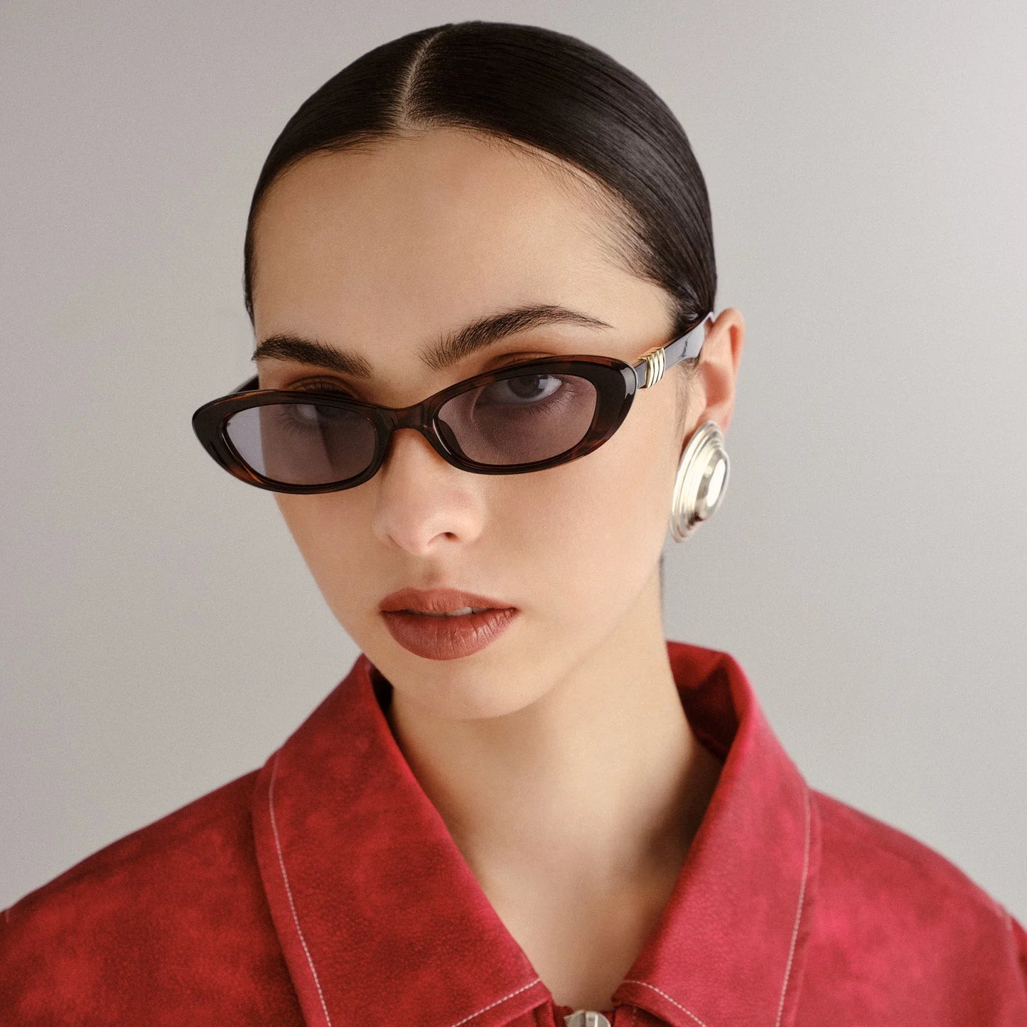 Le Specs The Whisperer Sunglasses in Dark Tort