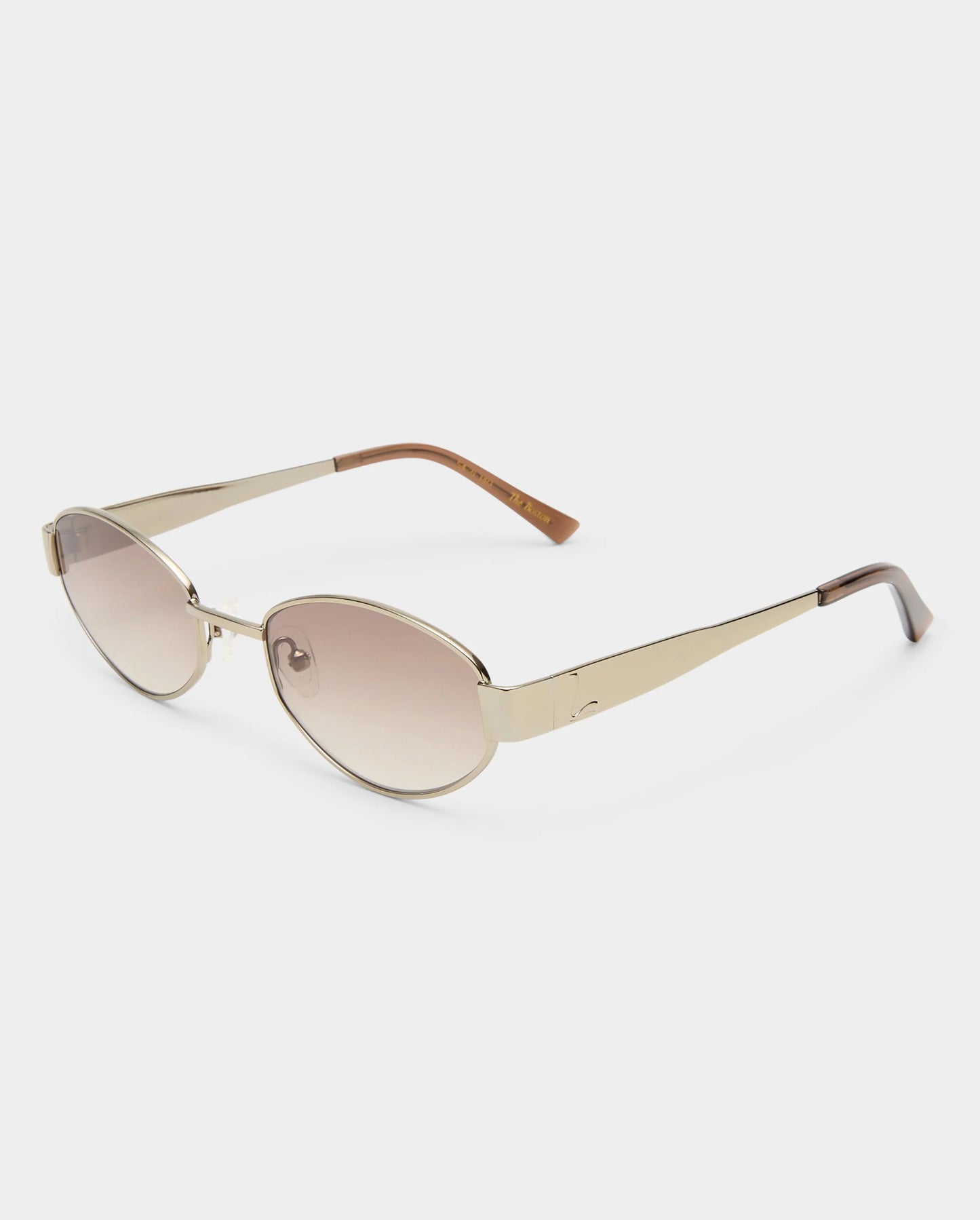 Luv Lou The Boston Sunglasses in Crystal Silver