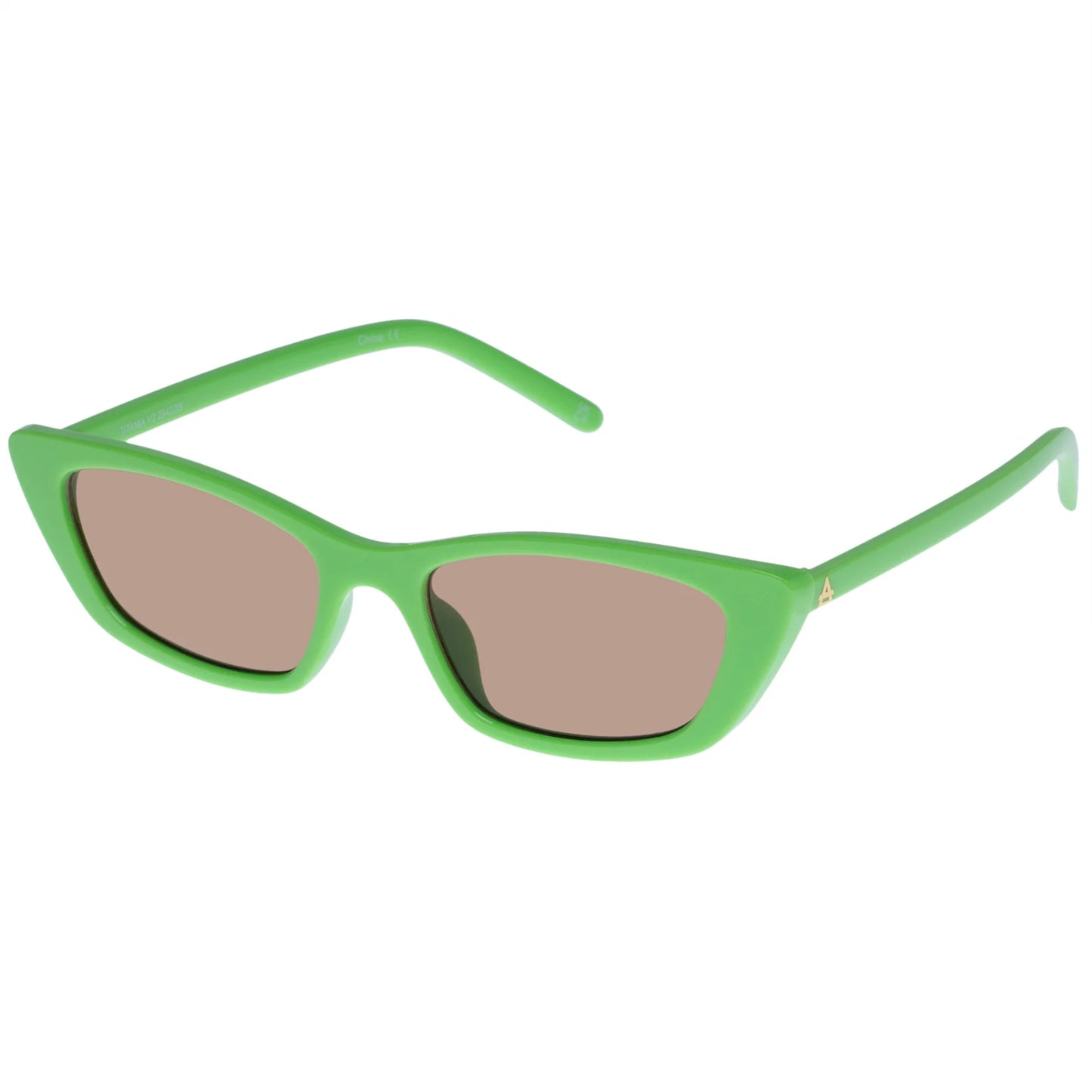 AIRE Titania Sunglasses in Lime Green