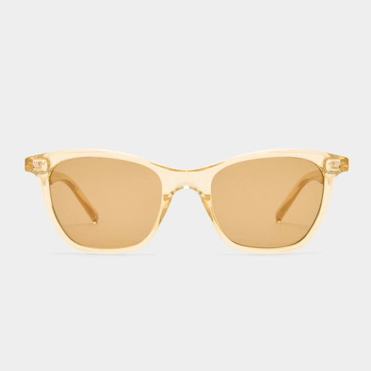 Le Specs Nonsensical Sunglasses in Blonde